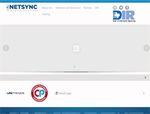 Tablet Screenshot of netsyncnetwork.com